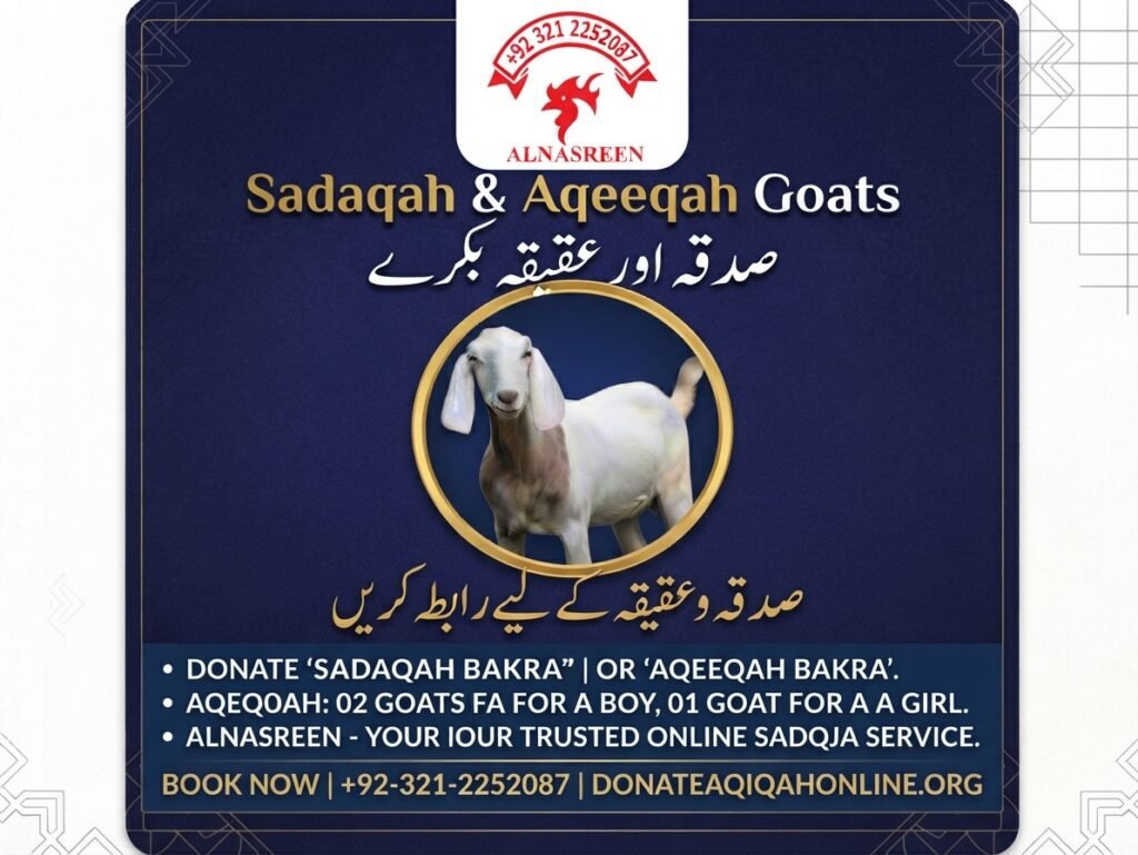 Donate Aqiqah Online in Karachi