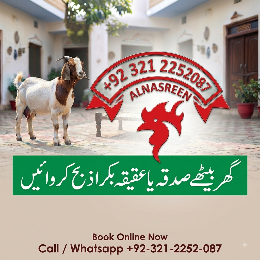 Bakra sadqa online pakistan