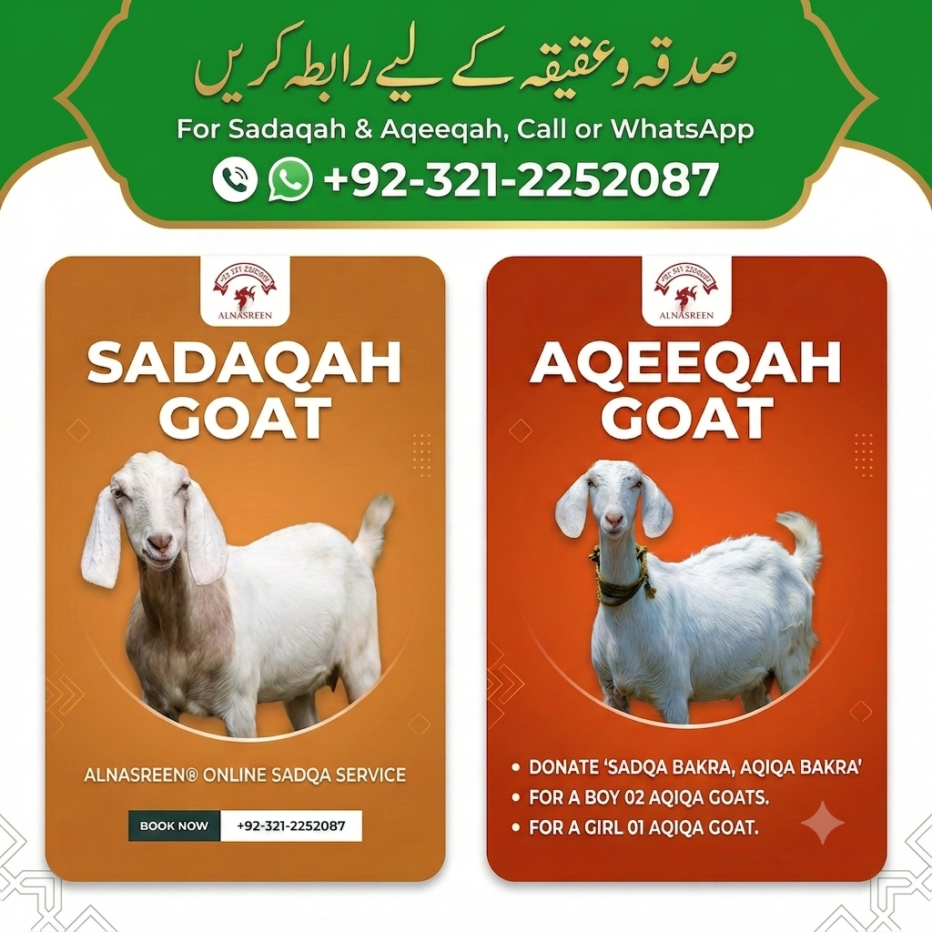Donate Aqiqah Online in Pakistan