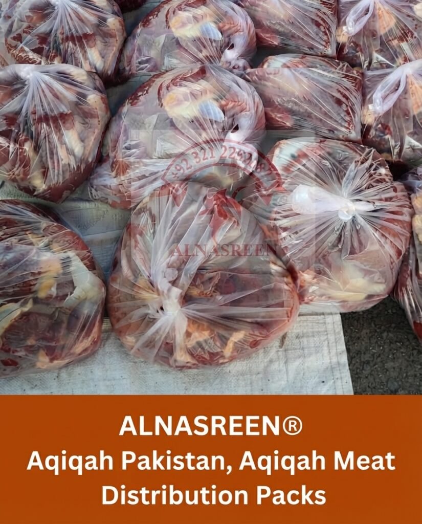 Aqiqah Meat Distributon packs