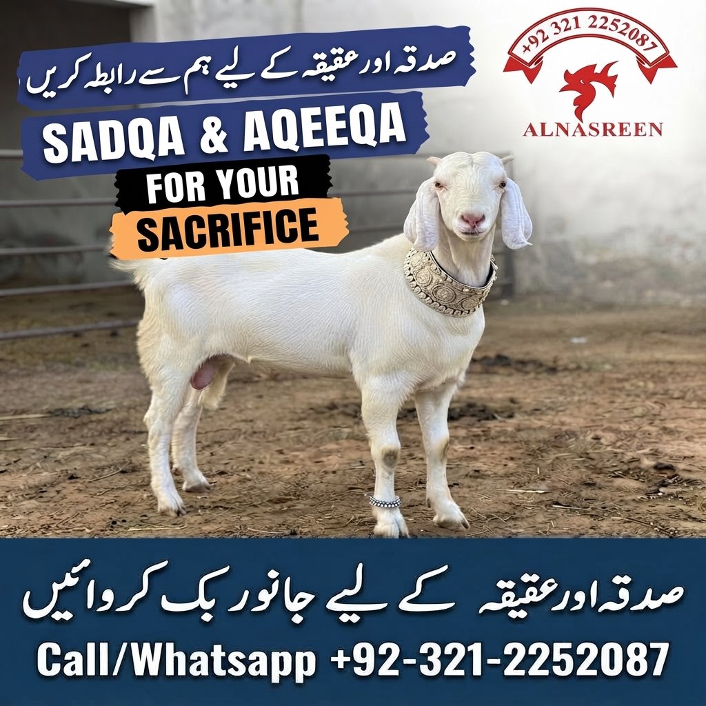 Donate Aqiqah Online With Pakistan's #1 Service
